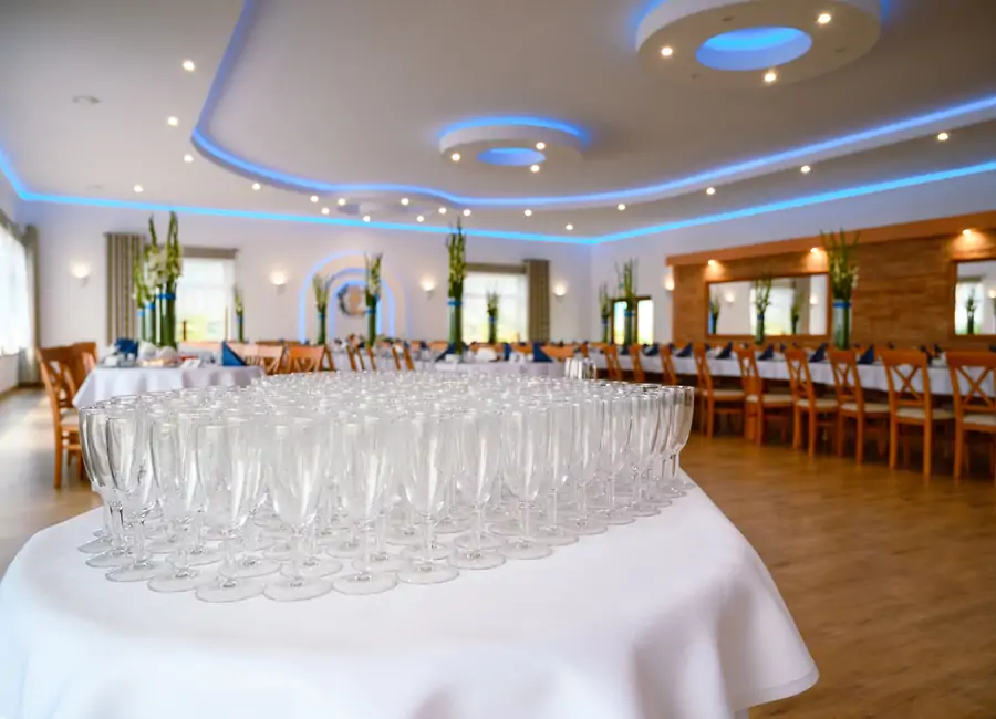 Przestronna sala taneczna